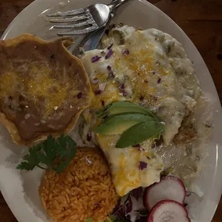 Eggplant Enchiladas