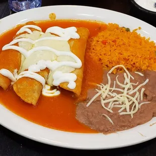 Enchiladas Suizas con Pollo