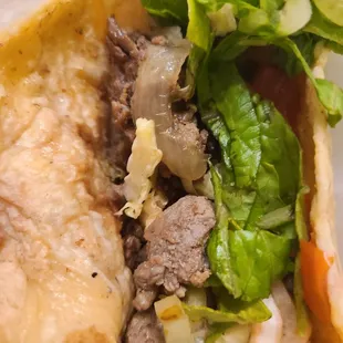 Steak taco