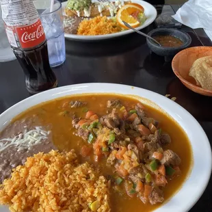 Bistec a la Mexicana lunch special