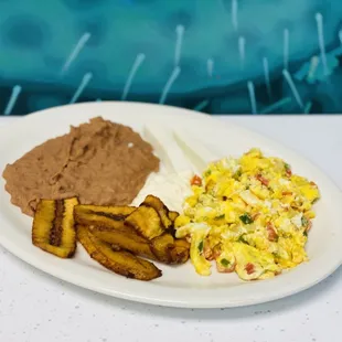 Desayuno Campestre con Plátano Frito