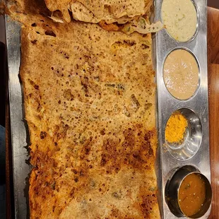 Ghee Podi Ravi Dosa