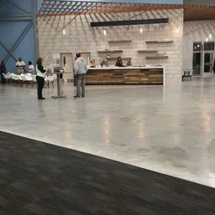 A view of the open space in the main area.