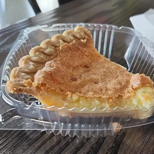 The pie is delish