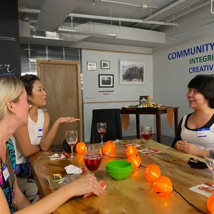 A recent event in the Kitchen area.