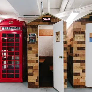 Some sound booths