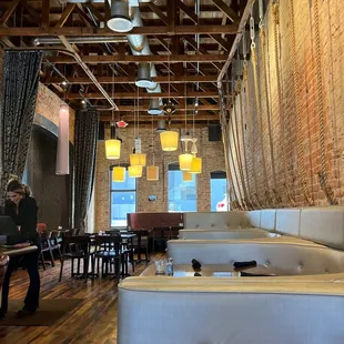 Quiet on a Saturday afternoon.