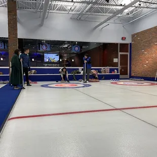 Curling @ The HUB Stadium Novi