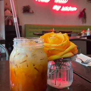 Thai iced tea