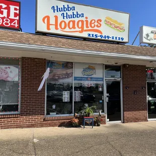 the front of the shop