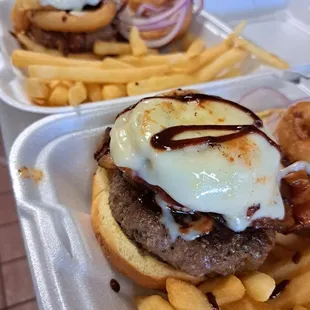 Homemade Burgers. Texas Burgers