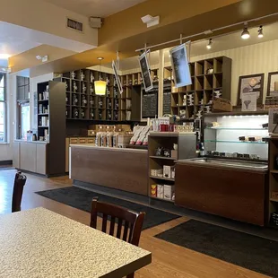 Another view of the front counter