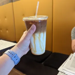 Carmilla latte (cold)