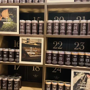 Coffee and tea varieties