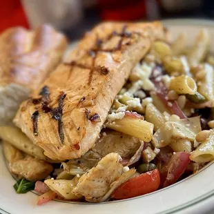 Mediterranean Penne with Salmon