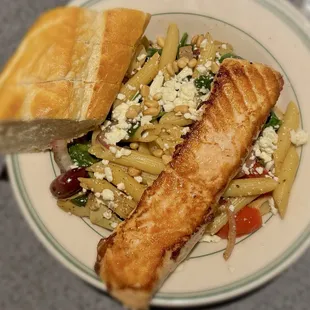 Mediterranean Penne with Salmon