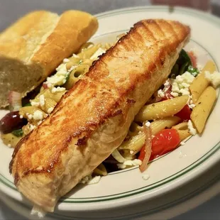 Mediterranean Penne with Salmon