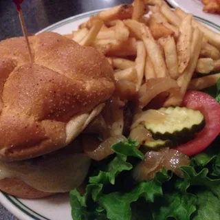 Mushroom Swiss Burger