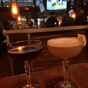 Dark Knight and Whiskey sour