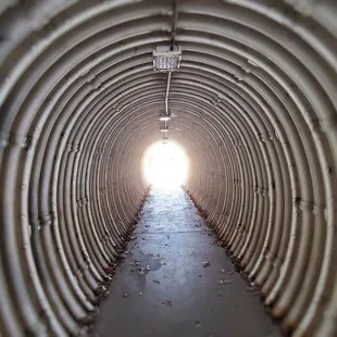 It doesn&apos;t look like much, but a delightful and pleasant experience awaits at the end of this tunnel.