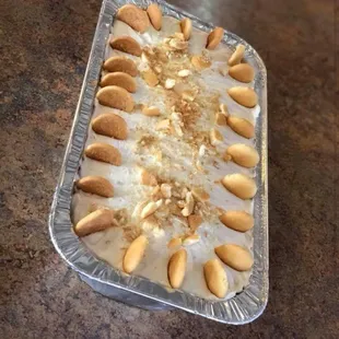 Homemade banana pudding made every Friday!!