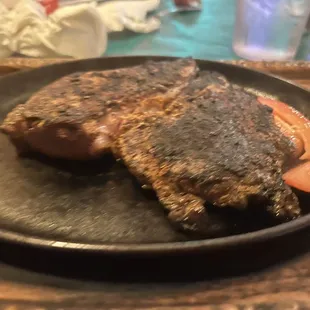 Blacken sirloin