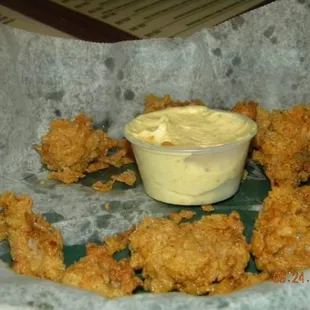 The best, most tender, fried gator ever! (We have sampled gator at a lot of places!)