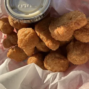 Breaded Fried Mushrooms - yuck