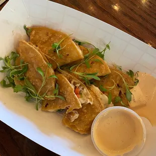 Blue Crab Quesadilla