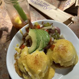 Cajun Eggs Benedict