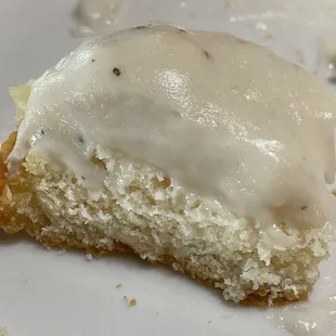 Texture of the biscuit