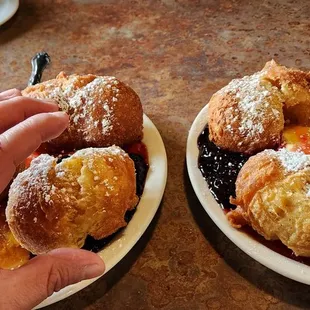 Huge beignets! Got 2 orders thinking they were gonna be small.