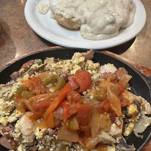 Cajun Omelette