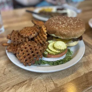 Huckleberry mountain burger