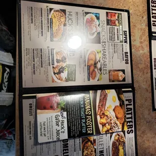 Menu in part