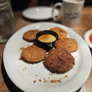 Fried green tomatoes