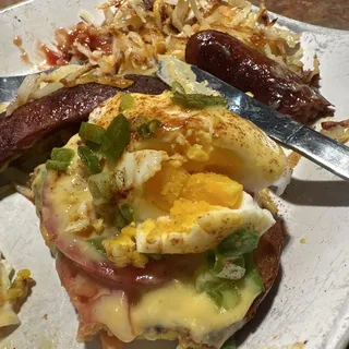 Cajun Eggs Benedict