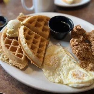 Chicken &amp; Waffles