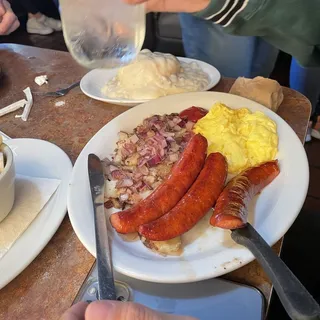 Andouille Sausage Platter