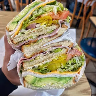 Huckleberry Club Sandwich