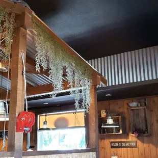 Inside the restaurant. Aesthetically pleasing decorations.