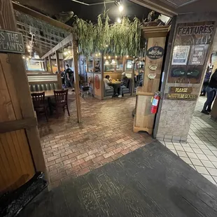 Front entrance near front counter.