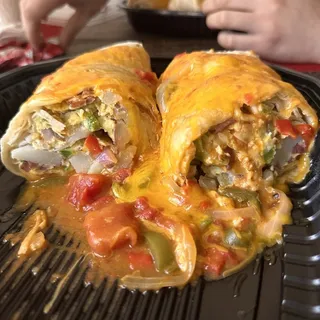 Huck's Breakfast Burrito