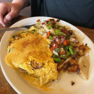 The Cajun Omelet