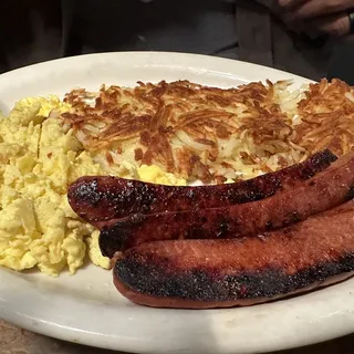 Andouille Sausage Platter