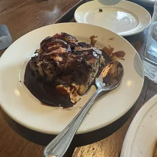 The S'mores bread pudding was the worst bread pudding I've ever had in my life. It was so dry even though it was covered in chocolate sauce.