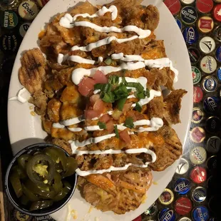 Crawfish nachos.  Amazing