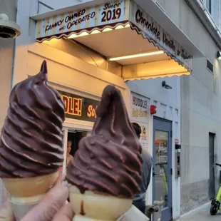 Adult and child cones