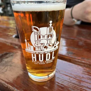 This the Amoretti, a key lime-infused cream ale. It is delightful.