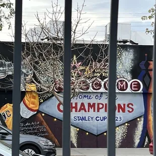 View from outside seating (Go Knights Go!)